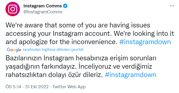 Instagram Hesabı Kısıtlandı! Sebebi Nedir? 8 instagram sorunu