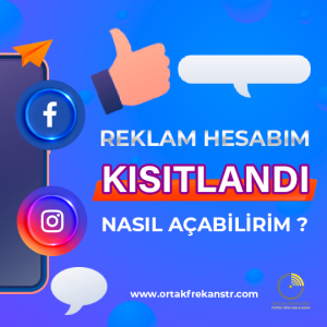 Reklam Hesabı Kısıtlandı Ne Yapmalıyım? Instagram Reklam Kısıtlaması Kaldırma 1 reklamhesabıkısıtlandı
