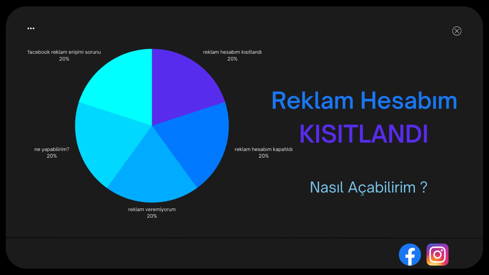 Reklam Hesabı Kısıtlandı Ne Yapmalıyım? Instagram Reklam Kısıtlaması Kaldırma 4 reklamhesabıkısıtlandı